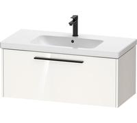 Duravit D-Code bâti-Support pour lavabo, 1 tiroir, 984x460mm, avec poignée, DC46680BD220000, Couleur: Blanc Brillant