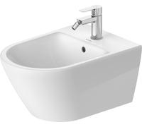 Duravit D-Code bidet mural, 1 trou pour robinet, 540x360x400mm, fixation cachée, blanc brillant, 27271500002