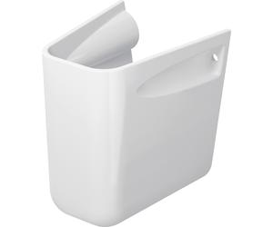 Duravit D-Code demi-colonne, 245x268, pour lavabos, blanc brillant, 0857180000
