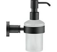 Duravit D-Code distributeur de savon 0099164600 noir mat, suspendu au mur, Ø57 mm