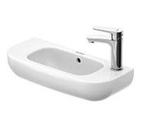Duravit D-Code lavabo 0706500008 50 x 22 cm, trou robinetterie à droite, blanc