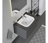Duravit D-Code lavabo à encastrer 0337540000 54,5 x 43,5 cm, pour installation par le haut, blanc