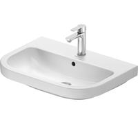 Duravit D-Code lavabo, avec trou pour robinet, avec trop-plein, 650x460x165mm, blanc brillant, 2398650000