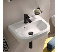 Duravit Lavabo D-Code 0748450000 avec trou pour robinet, trop-plein, blanc brillant 450 x 145 mm