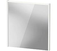Duravit Miroir D-Code DC7076018180000 650x700x48 Blanc mat avec éclairage LED