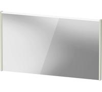 Duravit D-Code Spiegel DC70790HHHH0000 1200x700x48, vert pâle mat, avec éclairage LED