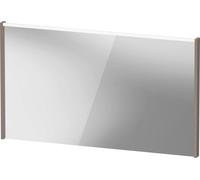 Duravit D-Code Miroirs, champ lumineux LED en haut, 1200x700mm, interrupteur externe nécessaire, 9 W, DC7079043430000, Couleur: Basalte mat