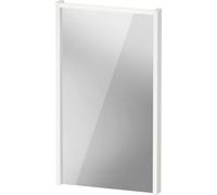 Duravit D-Code Miroirs, champ lumineux LED en haut, 400x700mm, interrupteur externe nécessaire, 3 W, DC7075018180000, Couleur: Blanc Mat