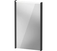 Duravit D-Code Miroirs, champ lumineux LED en haut, 400x700mm, interrupteur externe nécessaire, 3 W, DC7075049490000, Couleur: Graphite mat