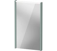 Duravit D-Code Miroirs, champ lumineux LED en haut, 400x700mm, interrupteur externe nécessaire, 3 W, DC70750HGHG0000, Couleur: Vert fjord mat