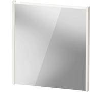 Duravit D-Code Miroirs, champ lumineux LED en haut, 650x700mm, interrupteur externe nécessaire, 5 W, DC7076022220000, Couleur: Blanc brillant