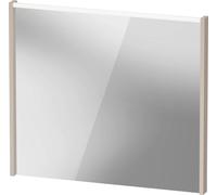 Duravit D-Code Miroirs, champ lumineux LED en haut, 800x700mm, interrupteur externe nécessaire, 6 W, DC7077091910000, Couleur: Taupe mat