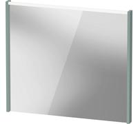 Duravit D-Code Miroirs, champ lumineux LED en haut, 800x700mm, interrupteur externe nécessaire, 6 W, DC70770HGHG0000, Couleur: Vert fjord mat