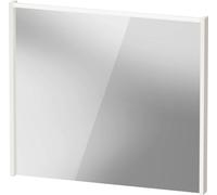 Duravit D-Code Miroirs, champ lumineux LED en haut, 800x700mm, interrupteur externe nécessaire, 6 W, DC7077022220000, Couleur: Blanc brillant