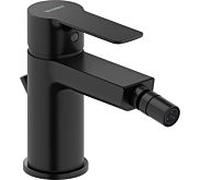 Duravit Mitigeur de bidet D-Code DC2400011046, 50x153 mm, avec tirette, noir mat