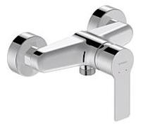 Duravit D-Code mitigeur de douche DC4230001010 apparent, mitigeur céramique, chrome brillant, 210 x 114 mm