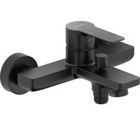 Duravit Mitigeur de bain D-Code DC5230001046 – Apparent, mélange céramique, noir mat