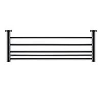 Duravit - Porte-serviettes D-Code 0099254600 - Noir mat - 650x220x112 mm - Suspendu au mur
