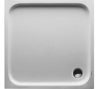 Duravit – Receveur de douche D-Code 1000x1000 mm carré à encastrer blanc antidérapant
