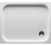 Duravit douche rectangulaire D‑Code 720106000000001 1000 x 800 mm blanc antidérapant