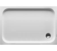 Duravit de douche rectangulaire D-Code version encastrable 720113000000000 1200 x 800 mm, blanc