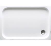 Duravit D-Code receveur de douche, 1200x800mm, rectangulaire, à encastrer, 720113000000001, Couleur: blanc avec antidérapant