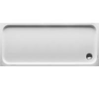 Duravit D-Code Receveur de douche, 1700x750mm, Rectangulaire, à encastrer, 720100000000001, Couleur: blanc avec antidérapant