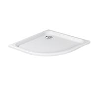 Duravit D-Code receveur de douche, 900x900mm, quart de cercle, à encastrer, 720108000000000, Couleur: Blanc