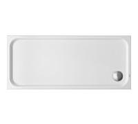Duravit D-Code Receveur de douche, 1600x700mm, Rectangulaire, Version encastrée, 720163000000000, Couleur: Blanc