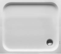 Duravit D-Code receveurs de douche, 1000x900mm, rectangulaire, version encastrée, 720107000000000, Couleur: Blanc
