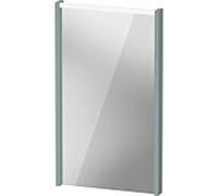 Duravit D-Code Spiegel DC70750HGHG0000 400x700x48, vert fjord mat, avec éclairage LED