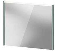 Duravit D-Code Spiegel DC70770HGHG0000 800x700x48, vert fjord mat, avec éclairage LED
