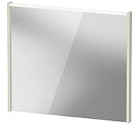 Duravit D-Code miroir DC70770HHHH0000 800x700x48, vert pâle mat, avec éclairage LED