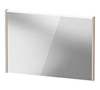 Duravit Miroir D‑Code DC7078091910000 1000x700x48 Taupe mat avec éclairage LED