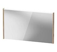 Duravit D-Code Miroirs, champ lumineux LED en haut, 1200x700mm, interrupteur externe nécessaire, 9 W, DC7079055550000, Couleur: ChÃªne marbrÃ©