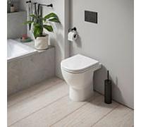 Duravit D-Code Support à laver WC Compact 2036090000 Sans monture, sortie horizontale, Weiß Hochglanz