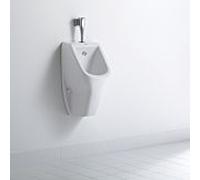 Duravit D-Code urinoir 0828302007 blanc, entrée par le haut, sans rebord, avec mouche