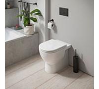 Duravit D-Code WC à fond creux 2037090000 sans rebord, sortie horizontale, blanc brillant