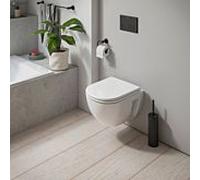 Duravit WC mural D‑Code 2515090000 sortie horizontale Compact blanc brillant 370x480 mm