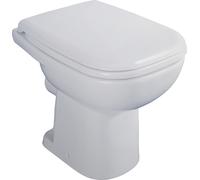 Duravit D-Code WC sur pied Compact, à fond creux, 350x480x385mm, 2108090000, Couleur: Blanc brillant
