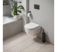 Duravit D-Code WC suspendu compact, version courte, 45150900A1, Compact