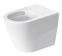 DURAVIT D-Neo - Cuvette sur pied à fond creux à poser avec Rimless blanc avec HygieneGlaze
