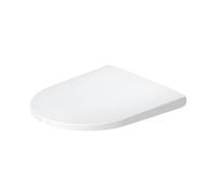 Duravit Abattant WC D-Neo 0021690000 – fermeture amortie, charnières en acier inoxydable, blanc