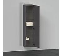 Duravit D-Neo DE1328R4949 40 x 36 cm, Graphite Mat , 2000 porte, droite, 5 étagères en verre