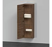 Duravit D-Neo armoire mi-haute DE1318L2121 40 x 24 cm, Nussbaum Dunkel , 2000 , gauche, 4 étagères en verre