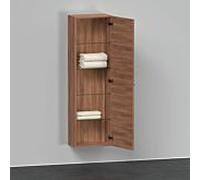 Duravit D-Neo armoire mi-hauteur DE1318R7979 40 x 24 cm, Noyer Naturel , 2000 porte, droite, 4 étagères en verre