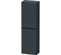 Duravit D-Neo armoire semi-haute DE1318L4949 40 x 24 cm, Graphit Matt , 2000 , gauche, 4 étagères en verre