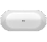 Duravit D-Neo baignoire autoportante 160x75 cm ovale blanc 700477000000000