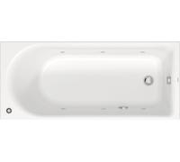 Duravit D-Neo baignoire balnéo, à encastrer, 1 pente de dossier, Jet Protect, 1600x700mm, 760472000JP1000