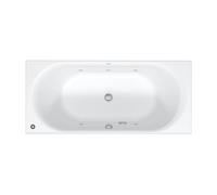 Duravit D-Neo Baignoire balnéo rectangulaire, 760476000JP1000,